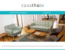 Tablet Screenshot of casathai.es